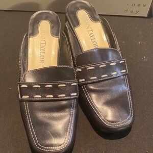 Ann Taylor Dark Blue Men's Slip-On Loafers